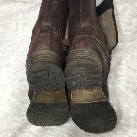 Tall brown boot eU 39 ERIC MICHAEL - Picture 8 of 8